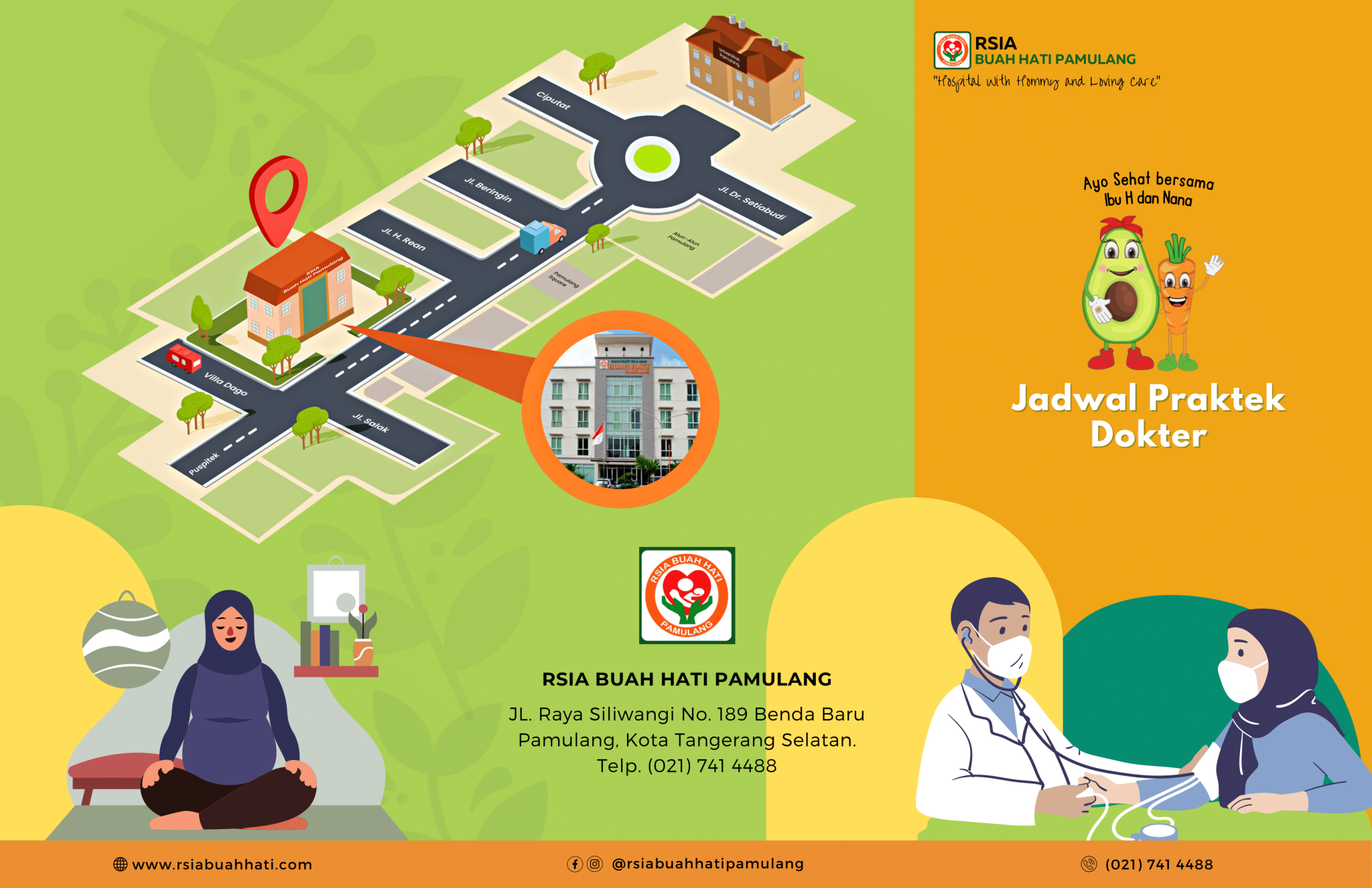 brosur jadwal dokter 1